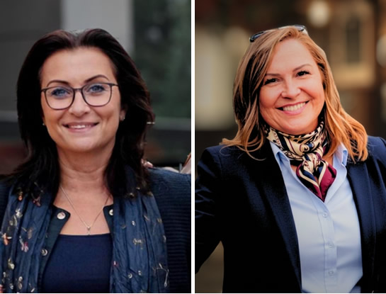 Naďa Zímová a Marcela Dytková